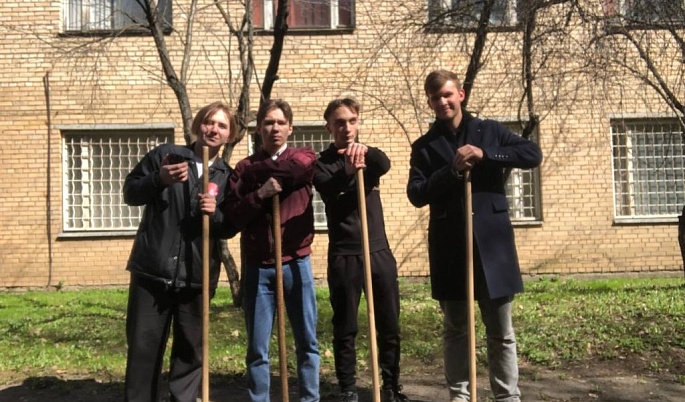 Субботник в КТ МТУСИ